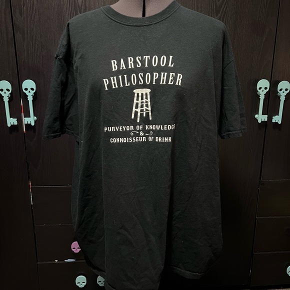 Barstool Philosopher Tee - Picture 1 of 1
